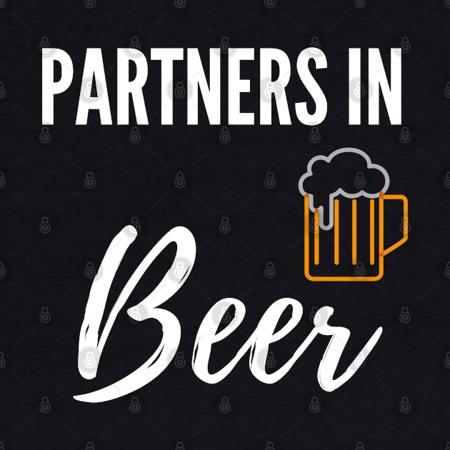 Partners in Beer by Plush Tee